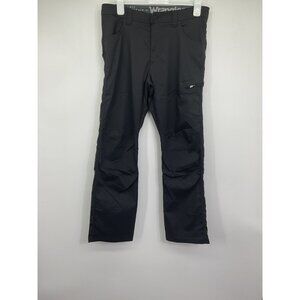 Wrangler Mens All Terrain Gear Black Pants Size 34 Nylon & Spandex